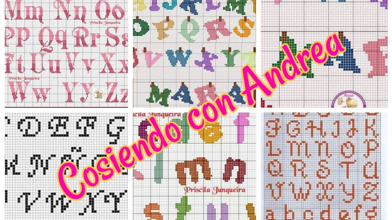 Watch graficos punto de cruz #76 //cross stitch beautiful// abecedario// cosiendo con Andrea. Now graficos punto de cruz #76 //cross stitch beautiful// abecedario// cosiendo con Andrea.