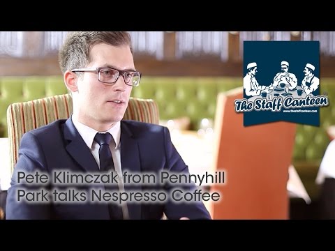 Pete Klimczak from Pennyhill Park talks Nespresso Coffee