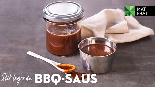 Perfekt BBQ-saus til grillmat