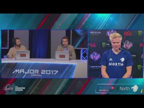 PGL Major Kraków 2017 | Day 4 | Magisk - North | Winner Interview
