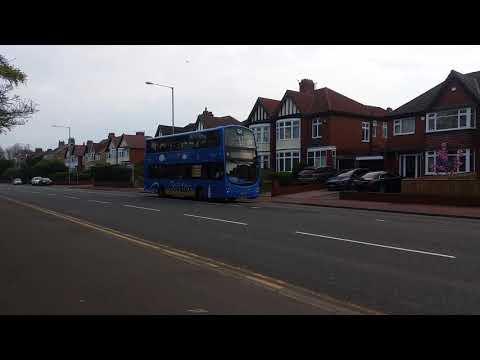 Go North East 'The Coaster' 6062 entering Low Fell on the 1A to Kibblesworth