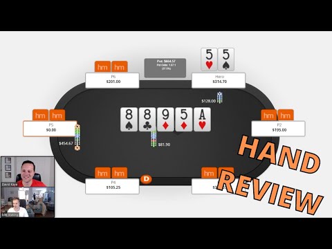 High Stakes PRO George "You-Mad-Br0" Froggatt Reviews My Full House Fold | Poker Vlog #278