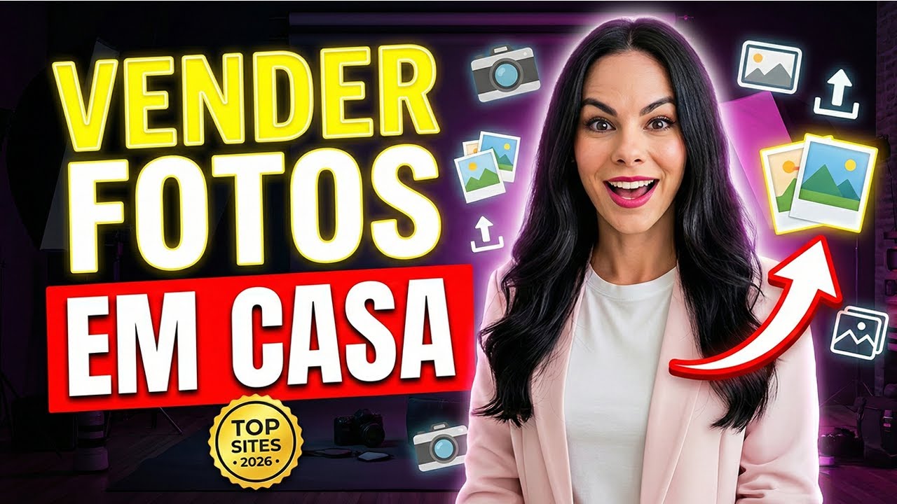 Os MELHORES SITES para VENDER FOTOS e ganhar dinheiro em 2025