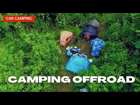 Berkemah Bersama Teman: Menjemput Teman yang Terjebak Di Hutan [Offroad, FJ40, Car Camping]