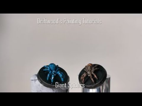 Mythic Battles Pantheon Painting Tutorials: Episode 3 - Giant Spiders
