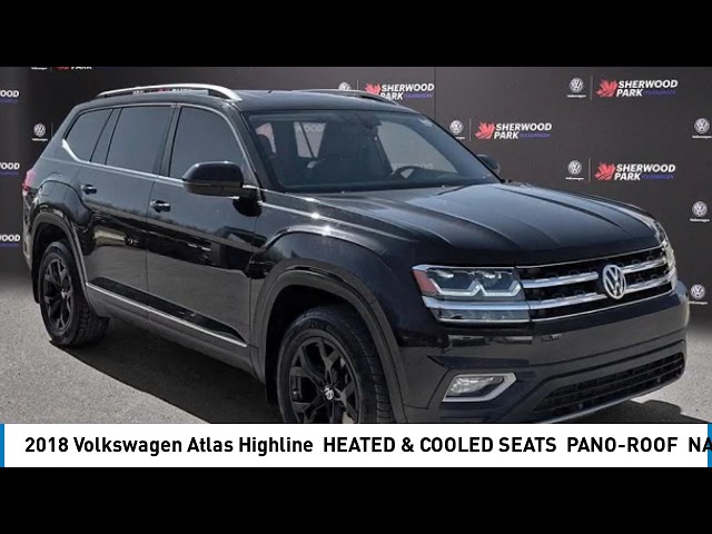 2018 Volkswagen Atlas Highline | HEATED & COOLED SEATS in Cars & Trucks in Strathcona County