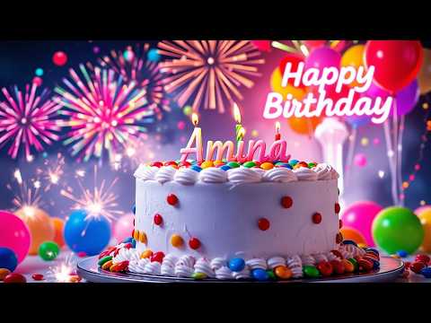 Amina A Special Birthday Song for Amina | Happy Birthday!