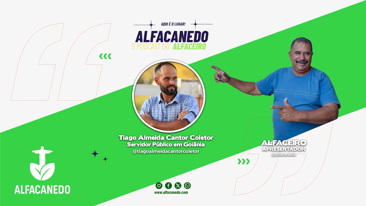 17ª EPISÓDIO DO Podcast ALFACANEDO com o convidado Thiago Almeida