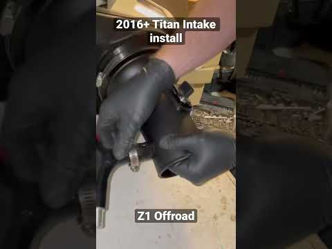 Nissan Titan Cold Air Intake Install