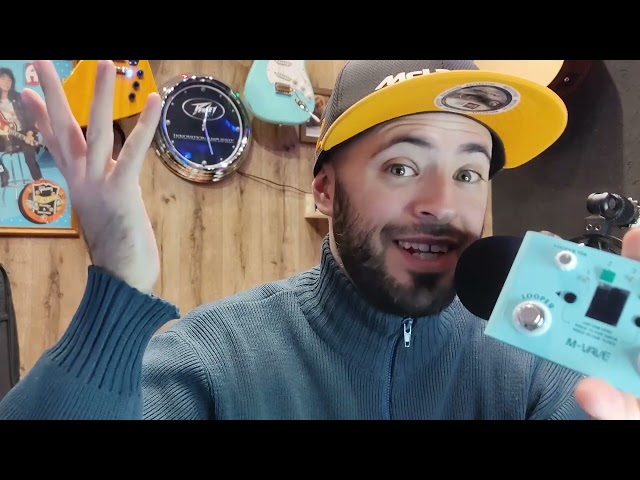 Vídeo relacionado con AOWINHIT Drum Looper Pedal Professional Metal 4 Ubicaciones de Almacenamiento 11 Minutos Tiempo de Grabación con Sintonizador Incorporado para Guitarristas y Músicos Negros