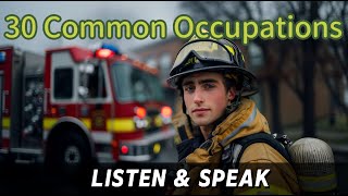 30 Common Occupations in English | Vocabulary with Pictures and Sentences | Improve Vocabulary