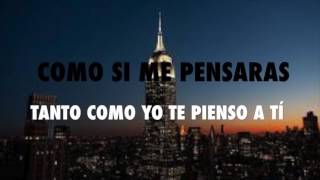 Cuando Te Pensaba - Letra (Manuel Medrano)