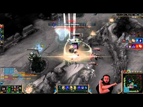 Kha'Zix Quadrakill almost Penta ( ft. M Tweekz )