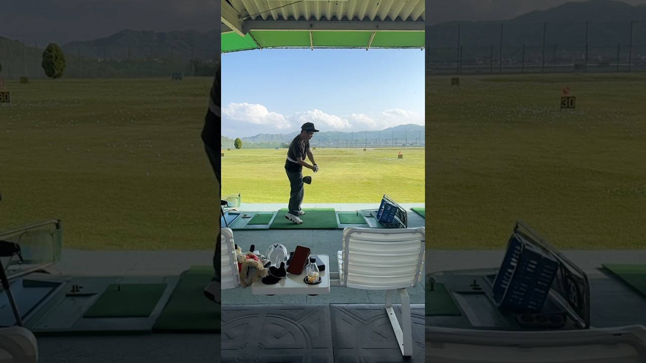 だいぶ良くなってきた。#ゴルフスイング #golf