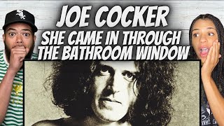 INCREDIBLE!| FIRST TIME HEARING Joe Cocker -  She Came Through The Bathroom Window REACTION
