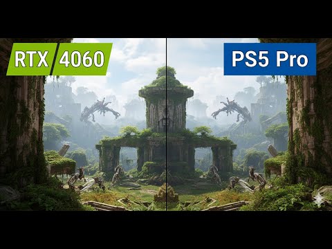 PS5 Pro vs RTX 4060 – Can YOU Tell Which One Looks Better?! 4K Visuals!