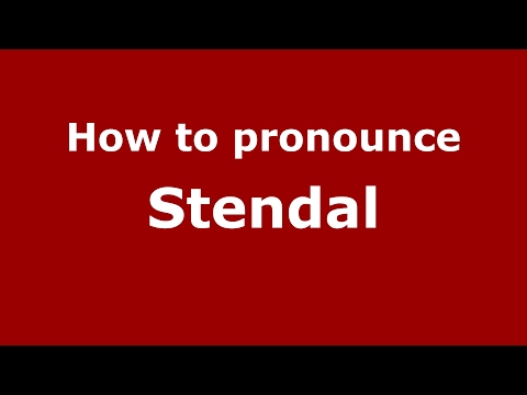 How to pronounce Stendal (Germany/German) - PronounceNames.com