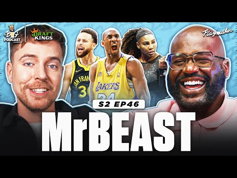 Shaq Challenges MrBeast To Get Stung By 500 Bees, Breaking Shaq's Record & How Kobe Changed His Life