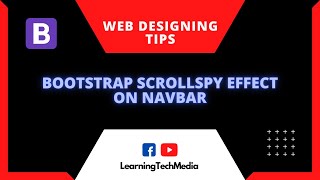 Download the video "Bootstrap Scrollspy Effect on Navbar"