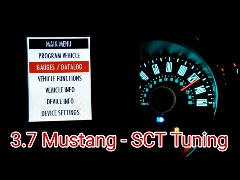 SCT Tuning the '14 3.7 V6 Mustang