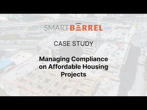 Managing Compliance on Affordable Housing Projects
