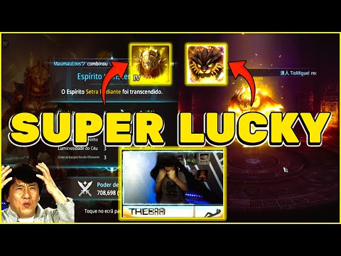 MAUMAULOVS SUPER LUCKY MOMENT COMBINE MYTHIC SPIRIT + TRANSCEND TIER 4 SETRA SPIRIT IN 1DAY | MIR4