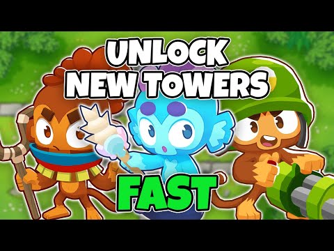 How to Quickly Unlock New Towers - BTD6