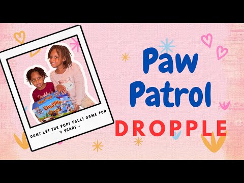 Don’t Let the Pups Fall! Paw Patrol Dropple with Charli & Nola