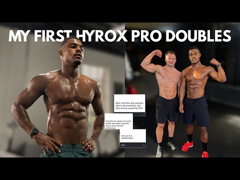 Training Day, Q & A + My First Hyrox Pro Doubles  | ATHX Prep