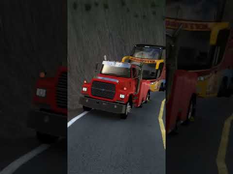 Thumbnail for Ford l-series Wrecker tirando un Bus roto #ats #truck #wrecker #ford #viralshorts #bus #truckerlife by Ford L-Series