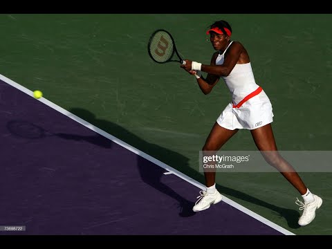 【60fps】Maria Sharapova v. Venus Williams | Miami 2007 R3 Highlights