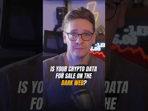 Is your crypto data for sale on the DARK WEB?