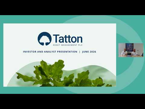 Tatton Asset Management - Investor Presentation (FY Results) - June 2026
