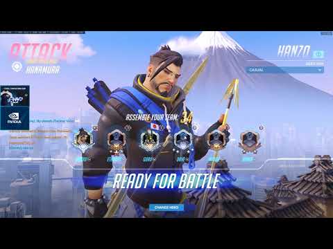 Overwatch Hanzo God Wraxu Showing His Aim Skills