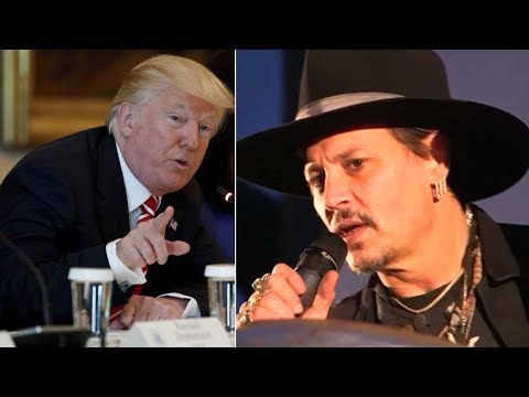 Time to kill Trump, actor Johnny Depp jokes