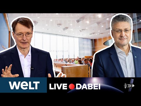 CORONA-KRISE: Briefing - Lauterbach und RKI-Chef zur Impfstoffe und Kinder-Impfung | WELT Live dabei