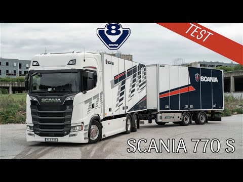 King of the road II Scania 770 S - demonstracija V8 moći i kamion iznad ostalih