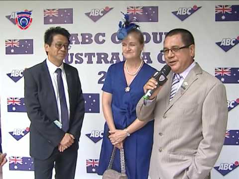 RACEMETING 33 INTERVIEW WITH MS SUSAN COLES & DEAN AH CHUEN ( ABC GROUP AUSTRALIA CUP)