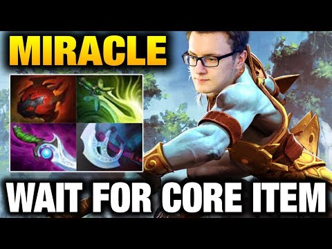 Miracle- [Phantom Lancer + Death Prophet] Wait Till I have Core Item Dota 2