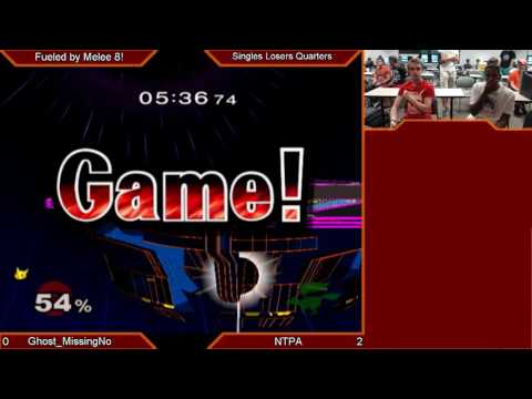 NTPA vs. Ghost_MissingNo - Fueled by Melee 8! Singles Losers Quarters