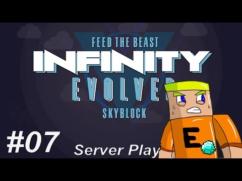 FTB Infinity Evolved SkyBlock - Forestry Tree Farm and 2 great Tips #07
