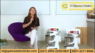 Mesin Pengaduk Adonan 15 Liter DMX-B15A Dough Planetary Mixer 15 Liter FOMAC