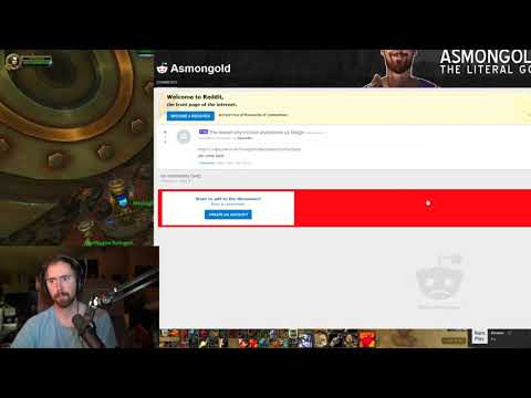 Asmongold Sadge Moment