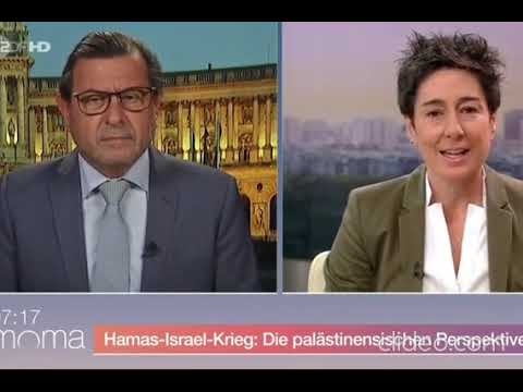 ZDF Morgenmagazin Dunja Hayali fassungslos über Lügen des palästinensischen Botschafter Abdel-Shafi