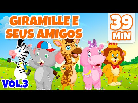 Giramille e seus Amigos Vol. 3 - Giramille 39 min | Desenho Animado Musical