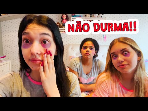 We Stayed Up All Night!! The Last One to Sleep Wins | Luluca