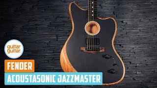 Video thumbnail for We try the NEW Fender Acoustasonic Jazzmaster - Is this the most versatile hybrid yet? 🤔 by GUITARGUITAR