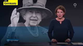How the world's media interrupted broadcasts to announce the death of Queen Elizabeth II