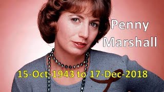 Penny Marshall Dies @ 75 - Murder by Numbers?