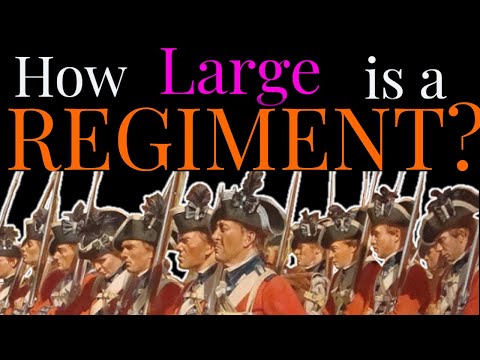 What is a Regiment? | British Infantry Organisation in the Revolutionary War